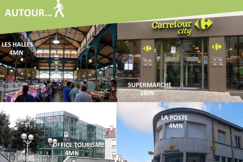 Le Montferrat - 65M2 - 2 Chambres - Rue De La Grotte - Hyper Centre 卢德 外观 照片